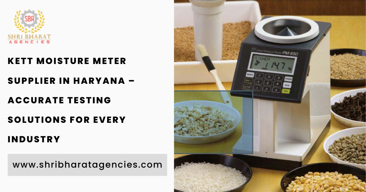 Kett Moisture Meter Supplier in Haryana – Accurate Testing Solutions for Every Industry